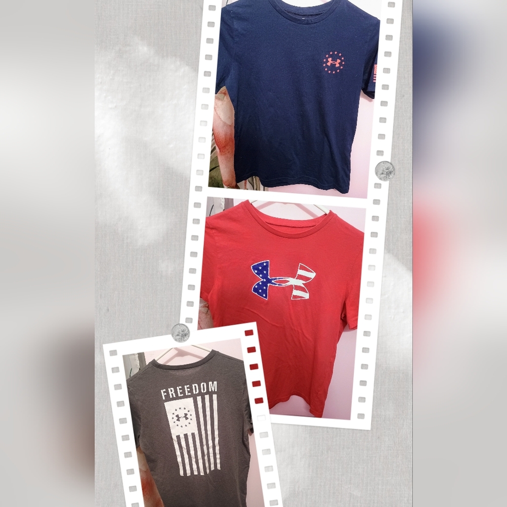 Under Armour Kids Red Graphic T-Shirt